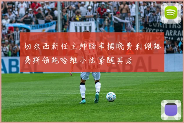 切尔西新任主帅赔率揭晓费利佩路易斯领跑哈维小法紧随其后
